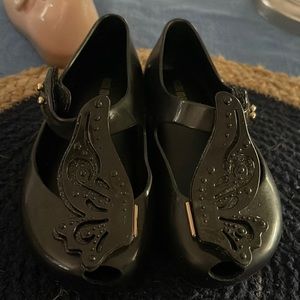 Six Pair of size 8 girl shoes